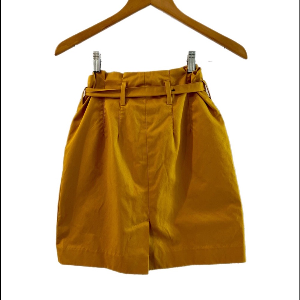 Banana republic Mustard yellow skirt - Picture 3 of 3